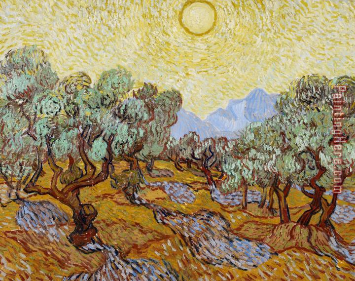 Vincent van Gogh Olive Trees